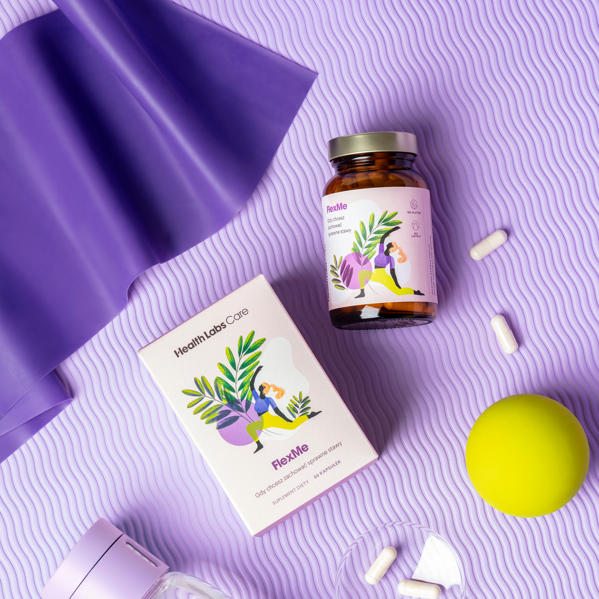 Health Labs Care, FlexMe, kapsułki, 60 sztuk