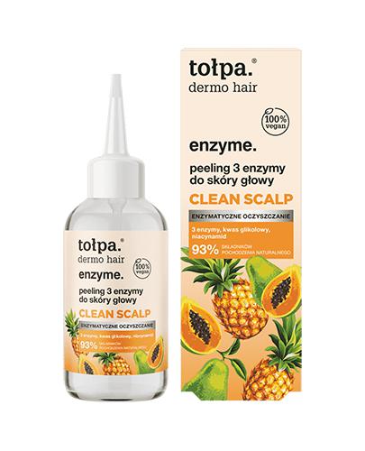 Tołpa Dermo Hair enzyme peeling 3 enzymy do skóry głowy 100 ml zdjęcie