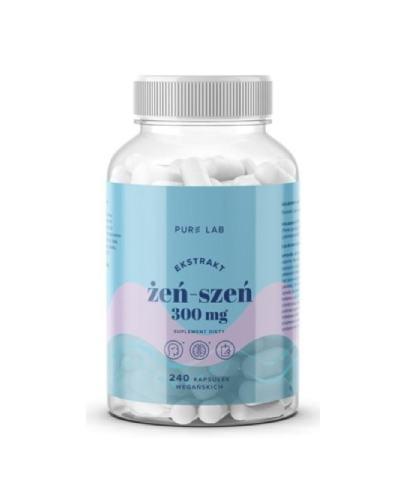 Pure Lab Ekstrakt z żeń-szenia 300 mg 240 kapsułek zdjęcie