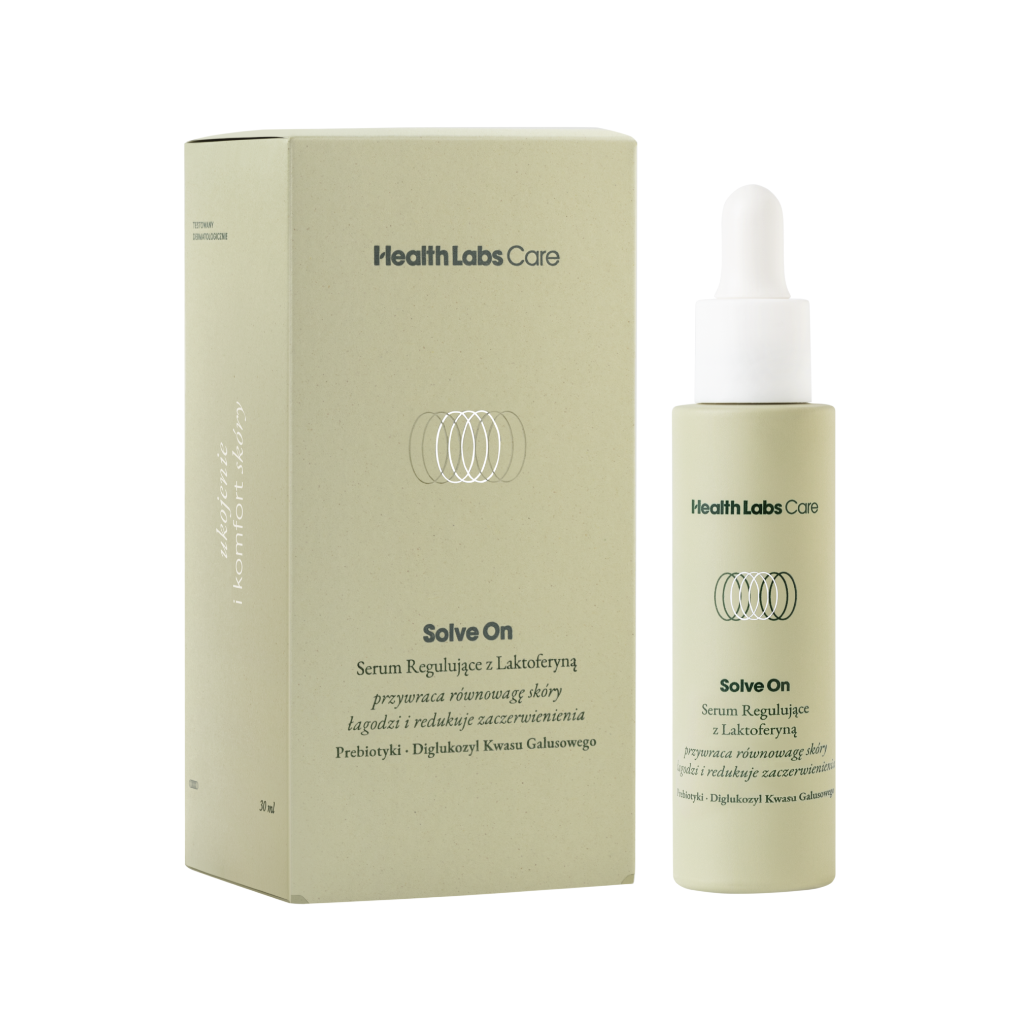 Health Labs Care, Solve On, serum regulujące z laktoferyną, 30 ml