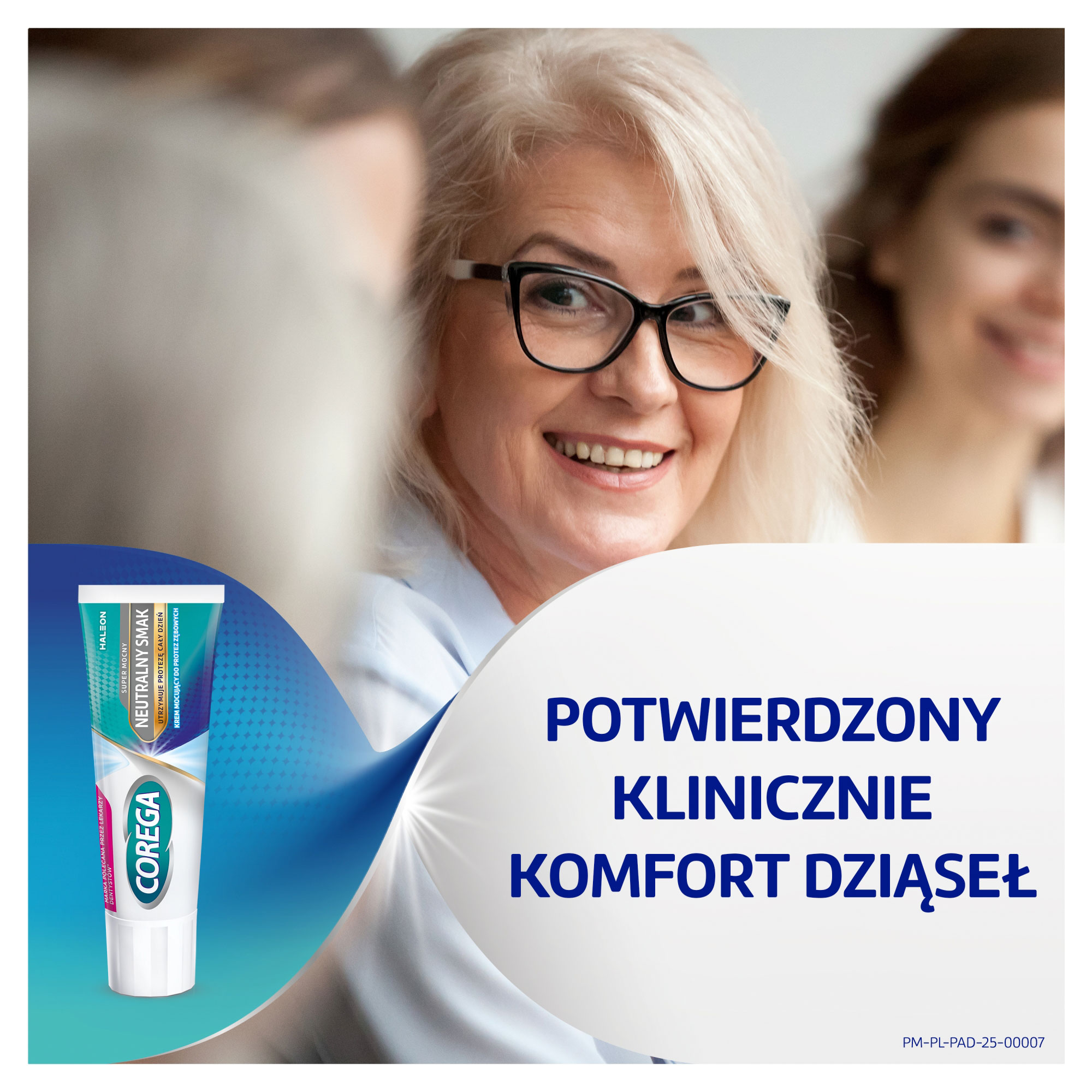 Corega Super Mocny Neutralny Smak, krem mocujący do protez zębowych, 40 g