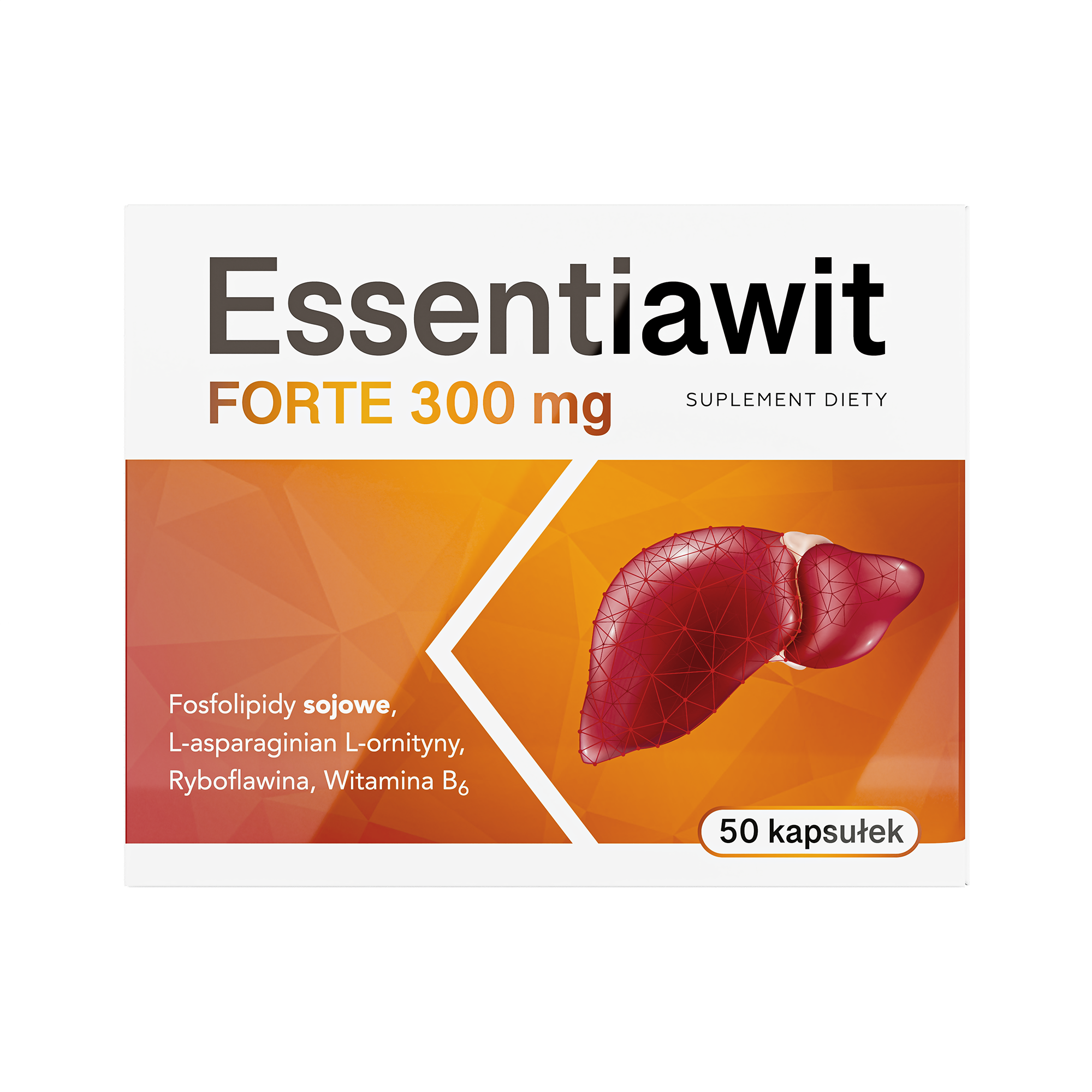 Essentiawit Forte 300 mg, kapsułki, 50 sztuk zdjęcie