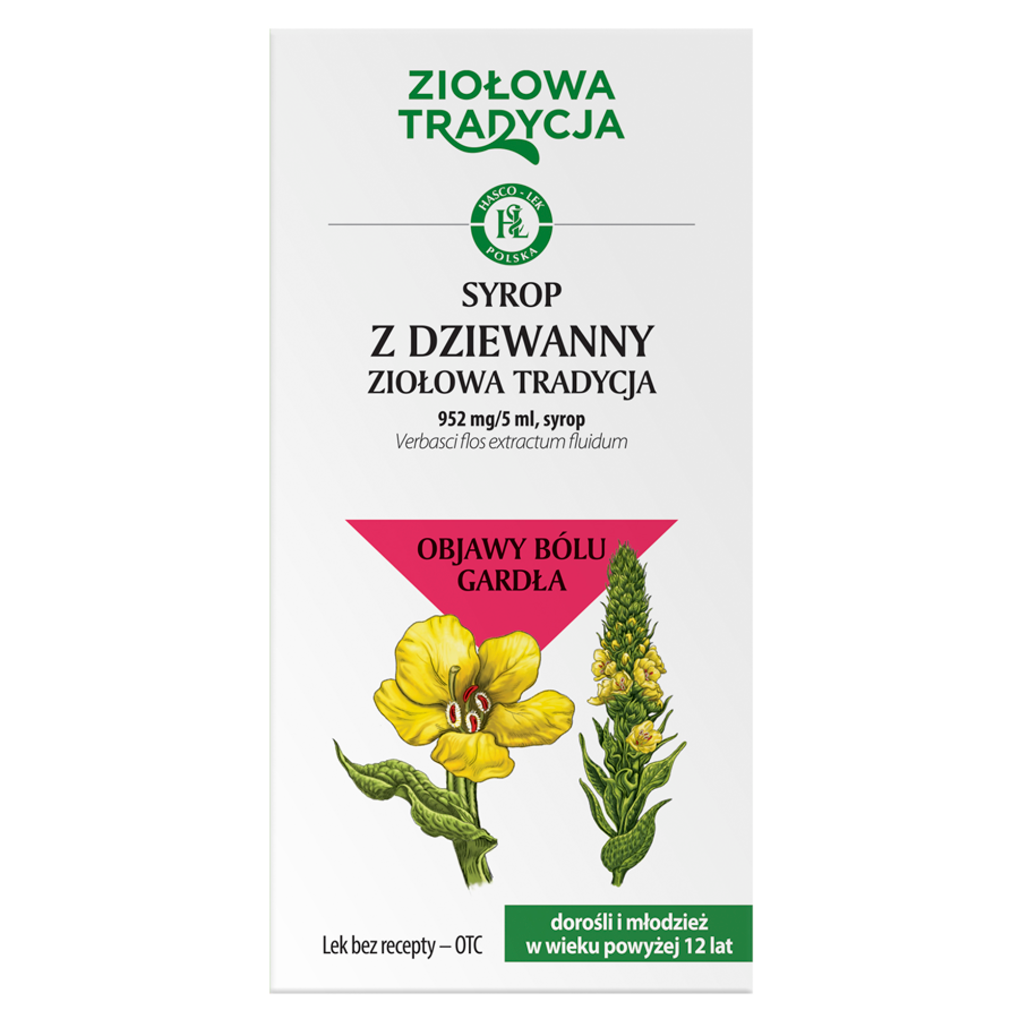 ZIOŁOWA TRADYCJA Syrop z dziewanny, 125 g zdjęcie