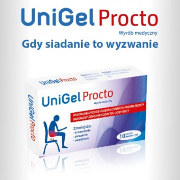 UniGel Procto, czopki, 10 sztuk