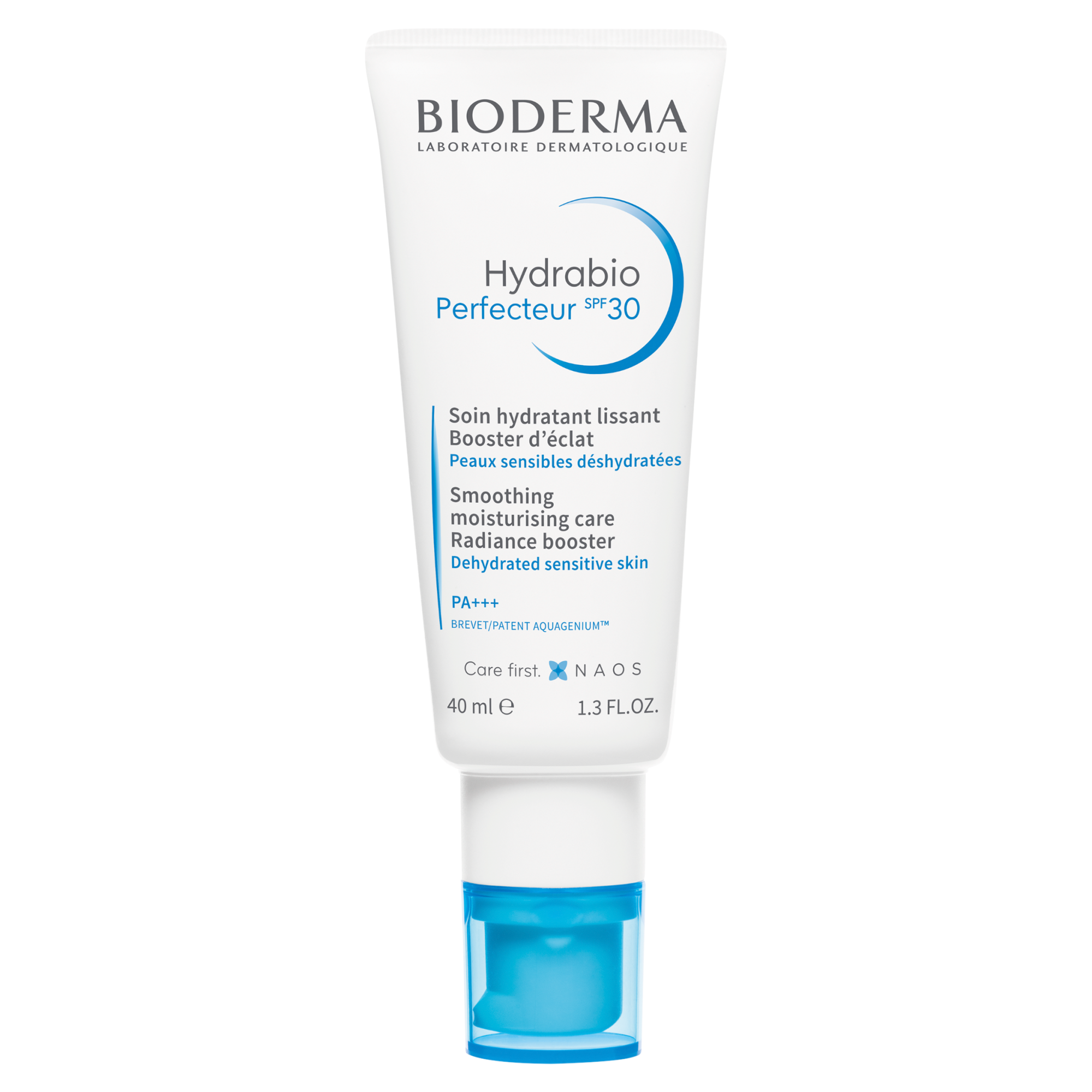 BIODERMA HYDRABIO PERFECTEUR Krem nawilżający, wygładzający i rozświetlający skórę SPF30 - 40 ml zdjęcie
