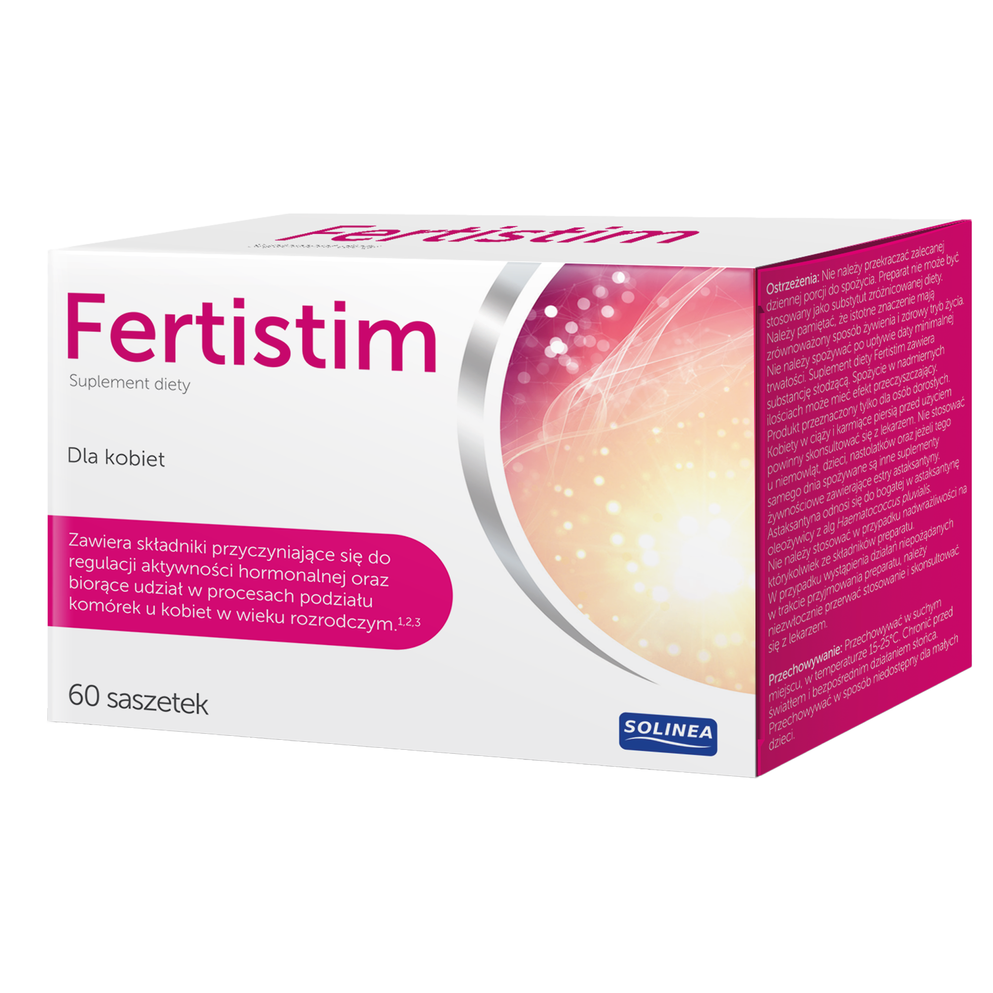 Fertistim dla kobiet, proszek w saszetkach, 60 sztuk zdjęcie
