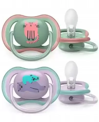 Avent Philips Ultra Air smoczek uspokajający 6-18m 2 sztuki [SCF085/18] zdjęcie