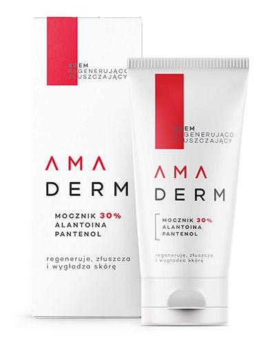 AMADERM Krem regenerująco - złuszczający Urea 30% - 50 ml. Do stóp. zdjęcie