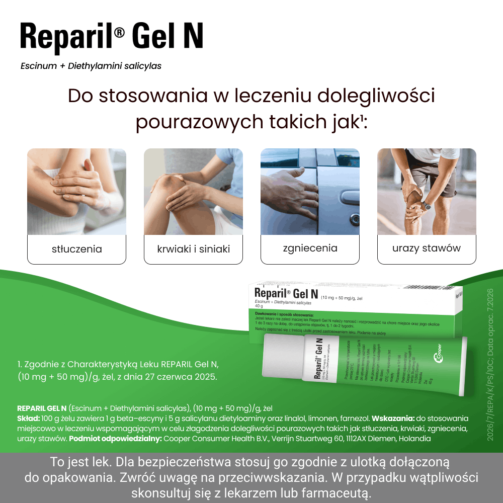 Reparil Gel N żel, 40 g