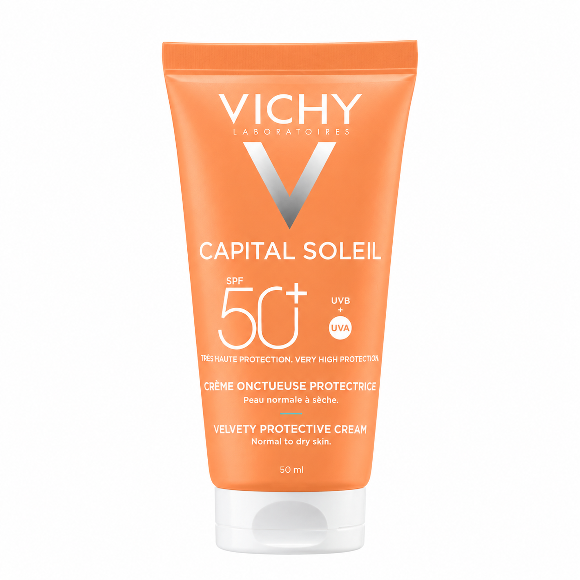 Vichy Capital Soleil Capital SPF50+ aksamitny krem do twarzy, 50 ml