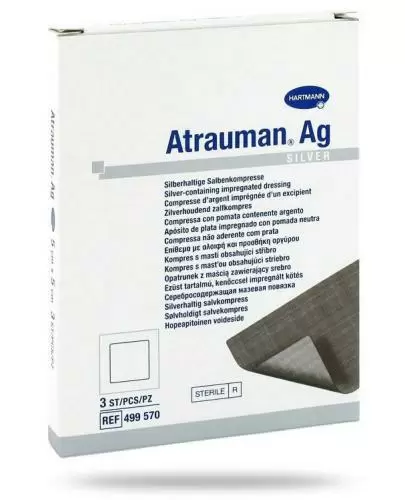 OPATRUNEK ATRAUMAN AG 10 cm x 20 cm, 1 sztuka zdjęcie
