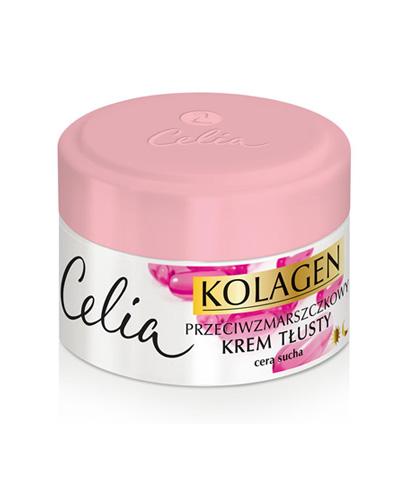 CELIA KOLAGEN Przeciwzmarszczkowy krem tłusty z witaminami - 50 ml - cena, opinie, właściwości  zdjęcie