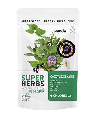 Purella Superfoods Mieszanka ziół Oczyszczanie 35 g zdjęcie
