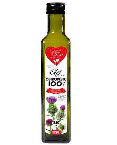 Virde Olej z ostropestu 100% - 250 ml - cena, opinie, stosowanie zdjęcie