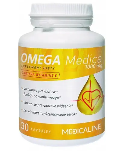 Omega Medica 1000 mg 30 kapsułek zdjęcie