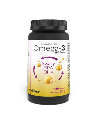 VitaDiet, Omega-3 EPA DHA, 90 kapsułek  zdjęcie