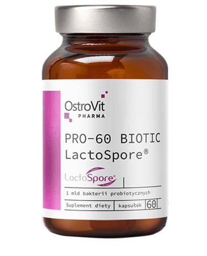 OstroVit Pharma Pro-60 Biotic Lactospore 60 kapsułek zdjęcie