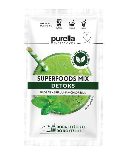 Purella Superfoods Mix Detoks, 40 g zdjęcie