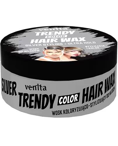 Venita Trendy color wosk koloryzująco-stylizujący srebrny, 75 g zdjęcie