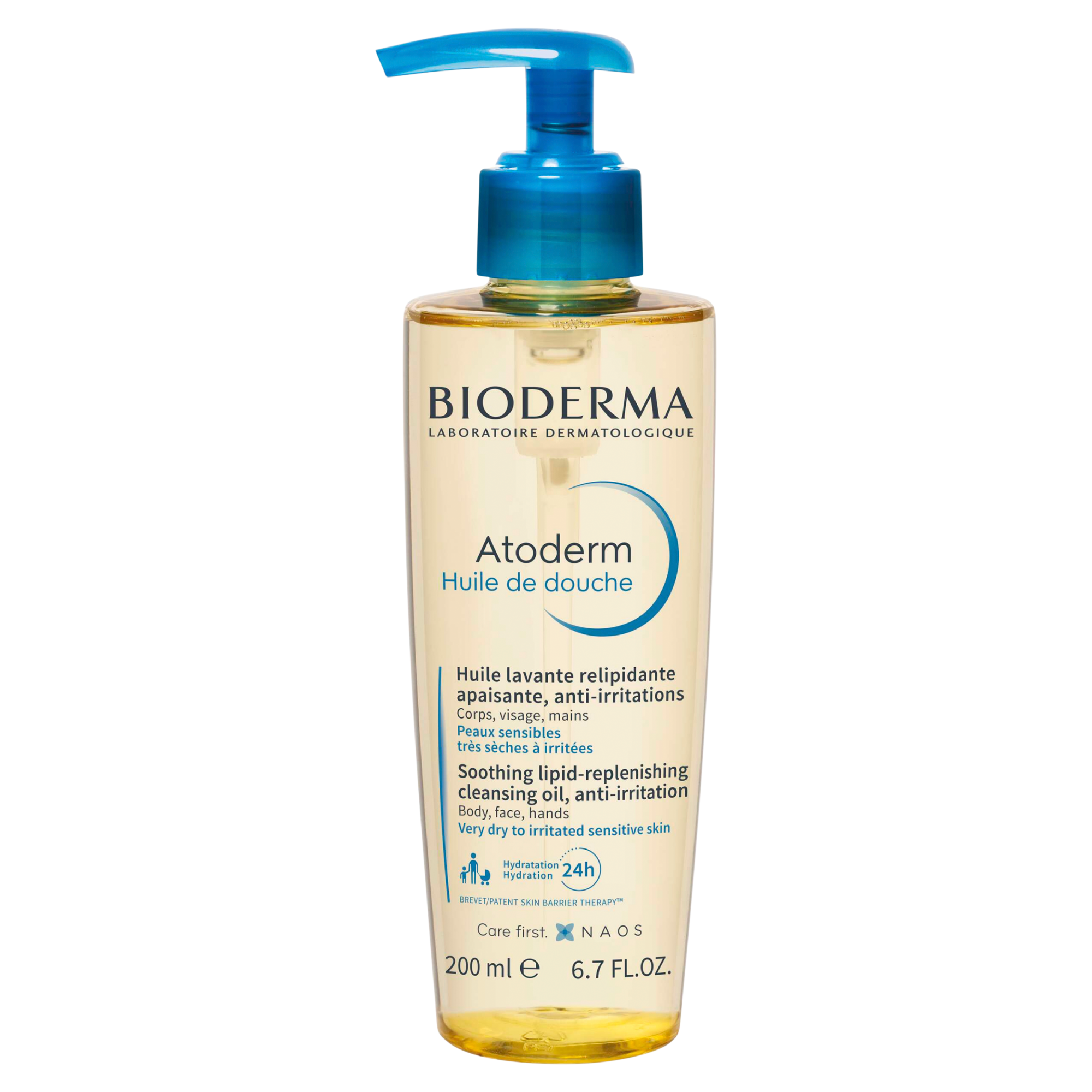Bioderma Atoderm Huile de douche, nawilżający olejek do kąpieli i pod prysznic do ciała i twarzy, 200 ml zdjęcie