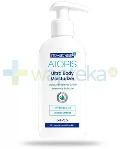 NovaClear Atopis Ultra Body Moisturizer nawilżający balsam do ciała 500 ml zdjęcie
