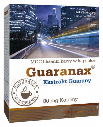 OLIMP GUARANAX - 60 kaps. zdjęcie