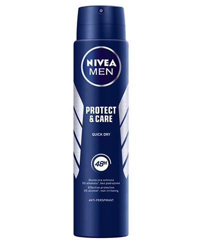 Nivea Men Protect & Care Antyperspirant Spray, 250 ml zdjęcie