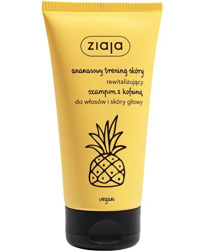 Ziaja ananasowy trening skóry rewitalizujący szampon z kofeiną 160 ml zdjęcie