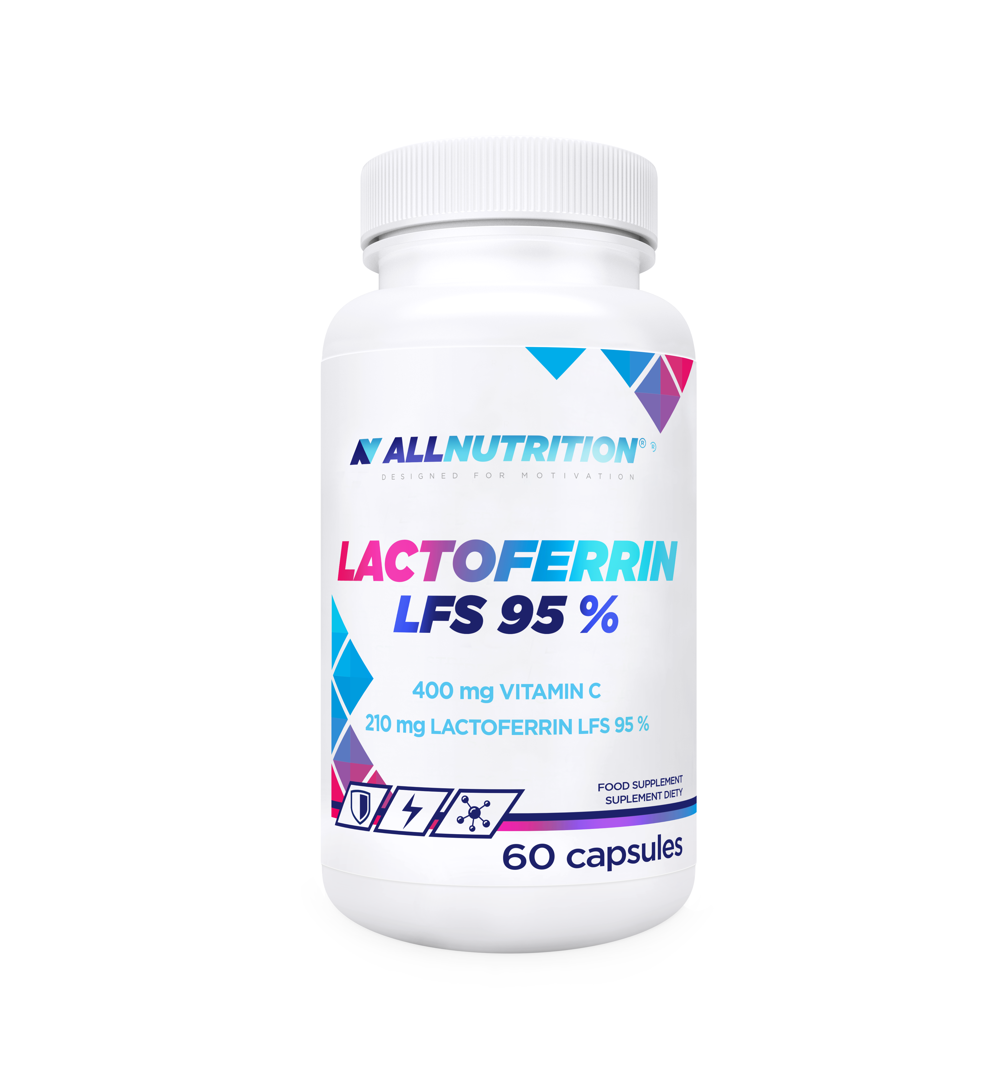 Allnutrition, Lactoferrin Lfs 95%, kapsułki, 60 sztuk zdjęcie