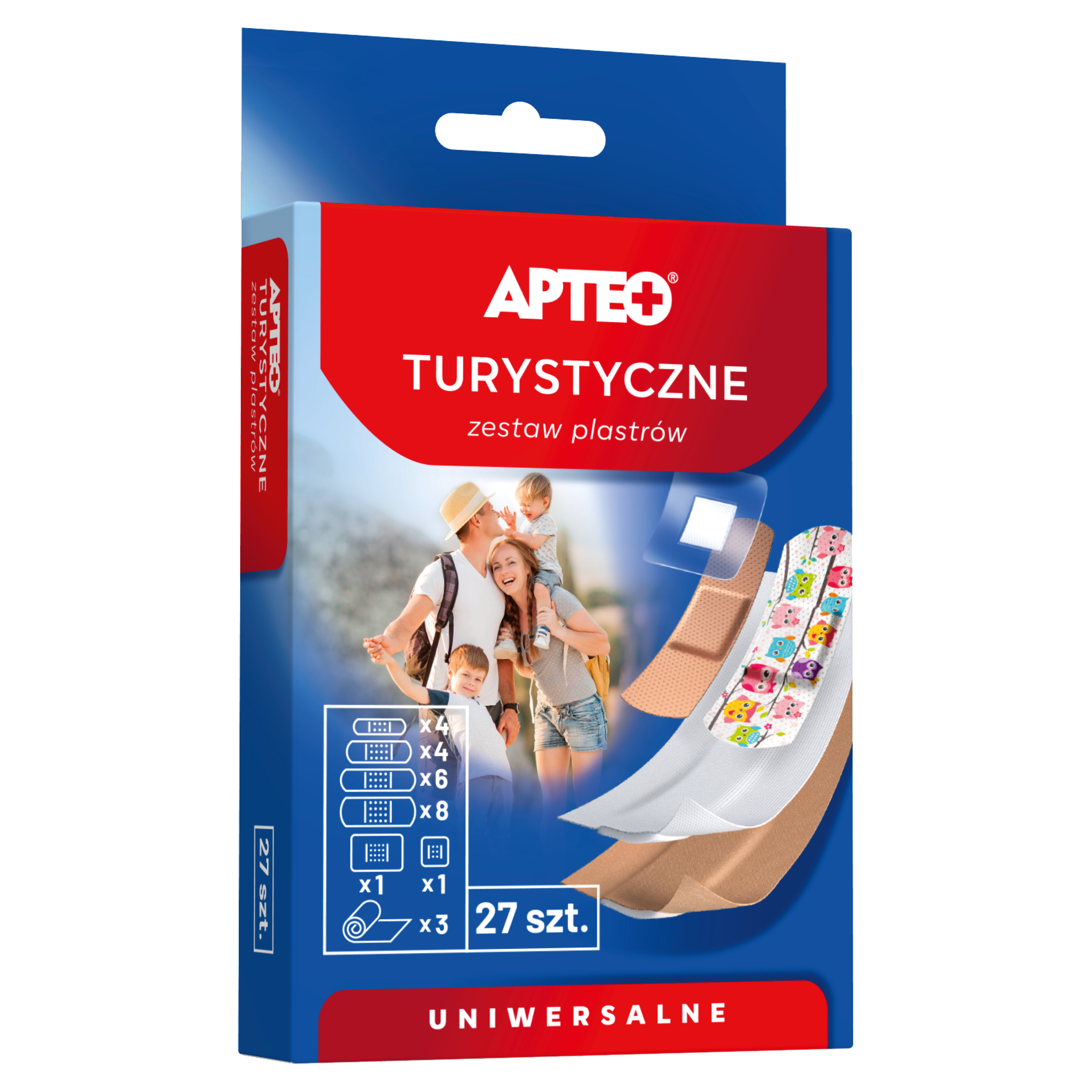 Apteo Plastry turystyczne 27 sztuk  zdjęcie