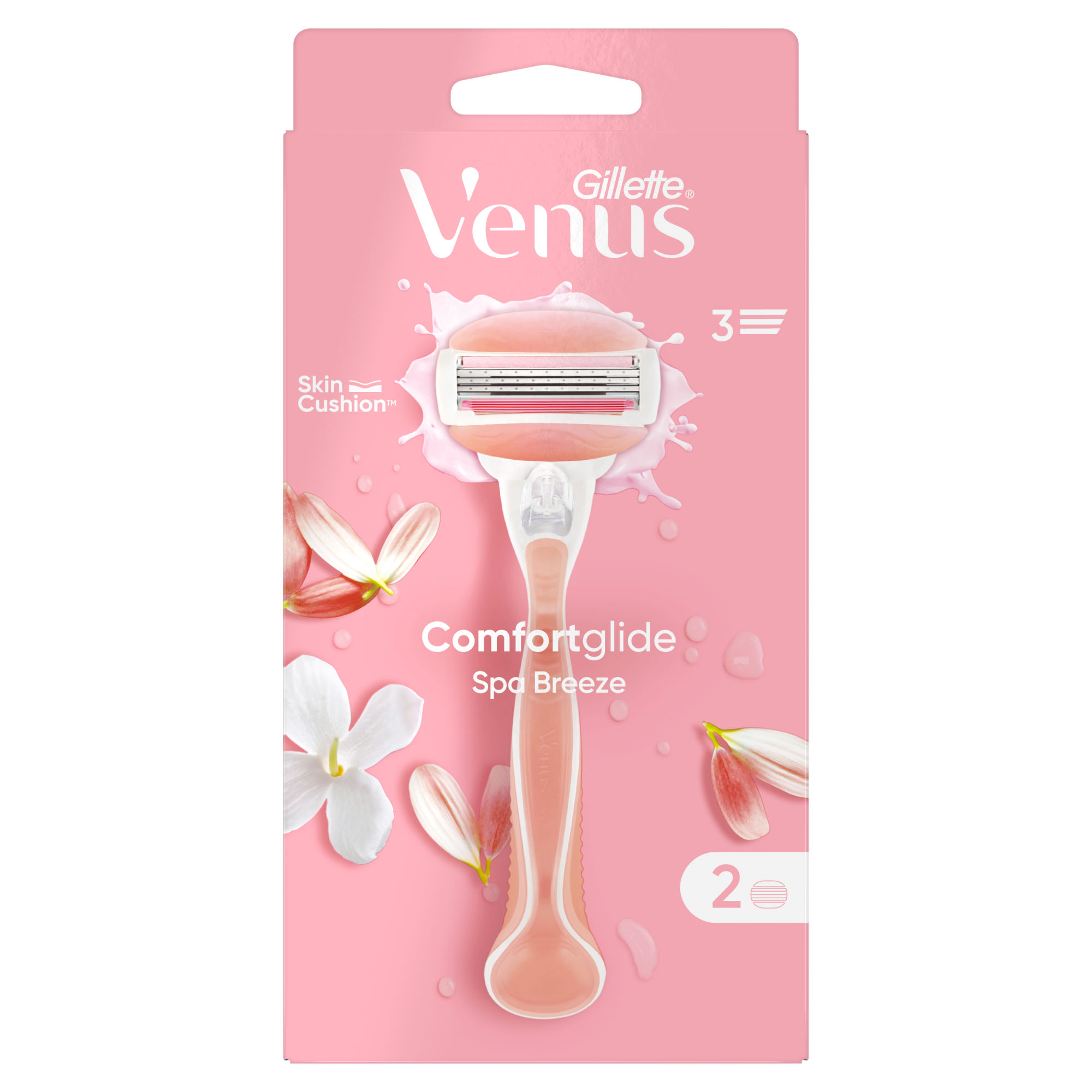 Gillette Venus Comfortglide Spa Breeze Maszynka 2 ostrza, 1 sztuka zdjęcie