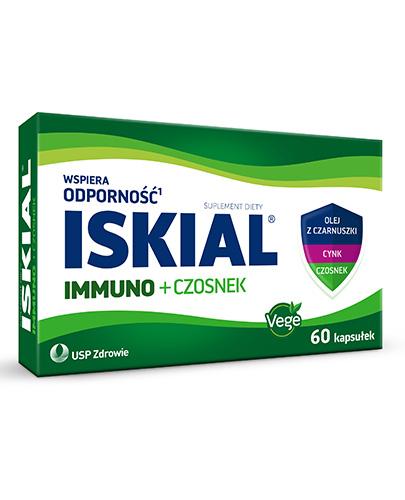 Iskial Immuno + Czosnek, 60 kapsułek zdjęcie