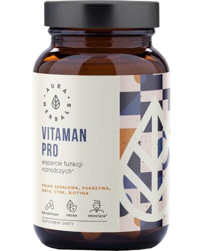 Aura Herbals Vitaman Pro Wsparcie funkcji rozrodczych, 60 kapsułek zdjęcie