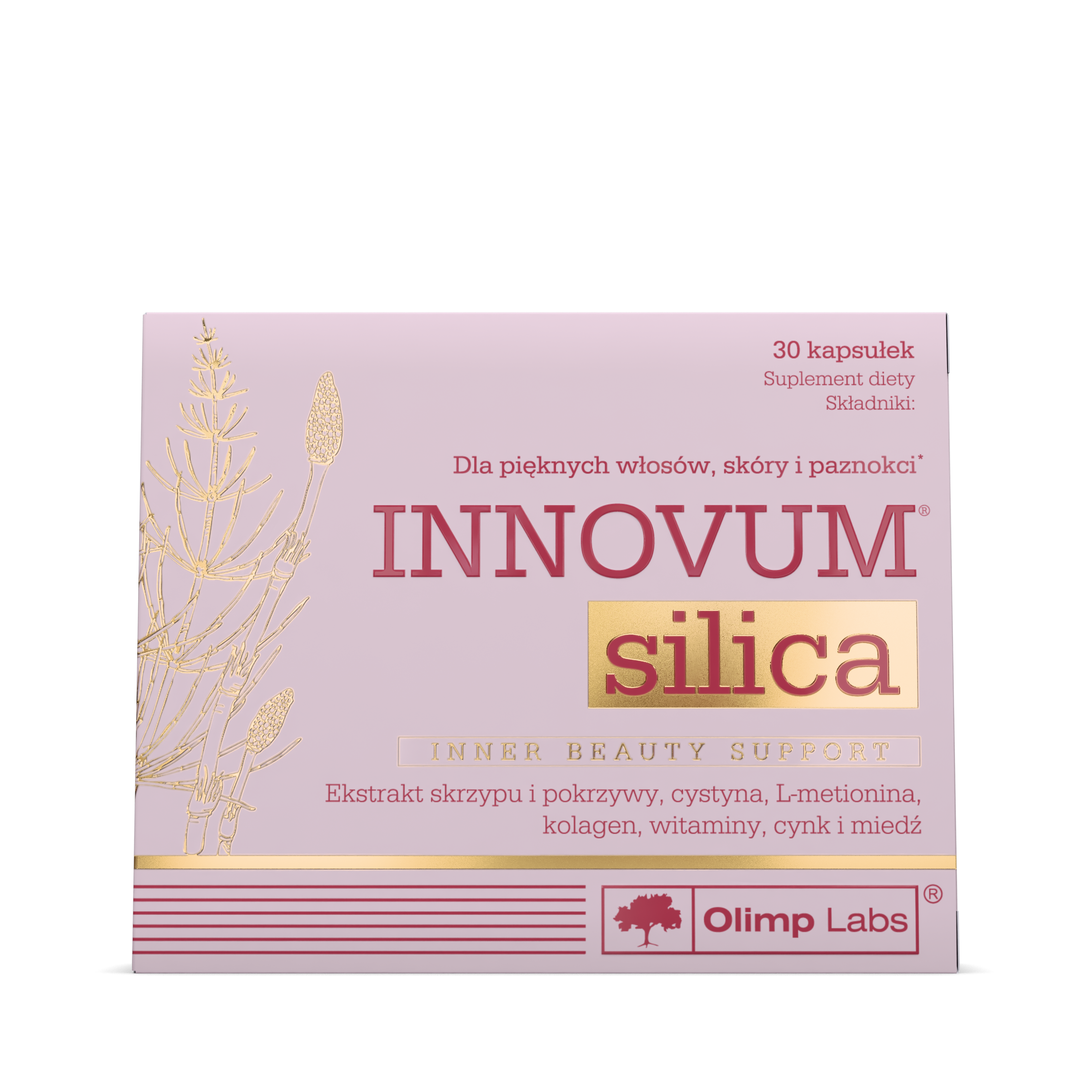Olimp Innovum silica - 30 kaps. Na skórę, włosy i paznokcie zdjęcie