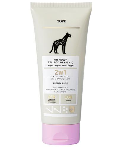 YOPE Creamy Musk Kremowy żel pod prysznic, zmiękczająco-nawilżający, 200 ml zdjęcie