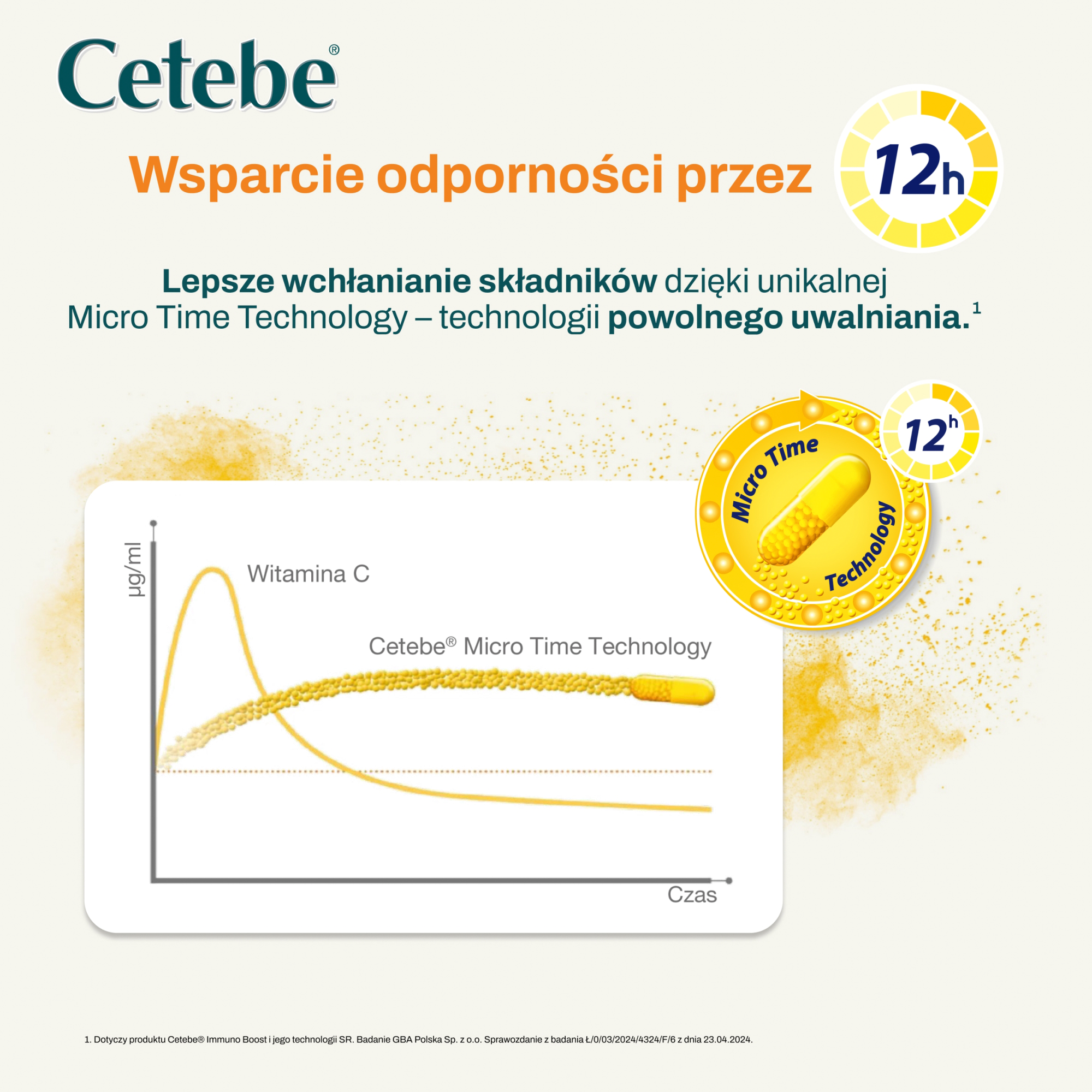 Cetebe Immuno Boost 30 kapsułek