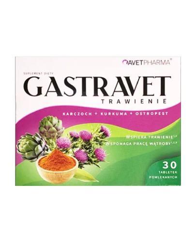 GASTRAVET trawienie, 30 tabletek zdjęcie