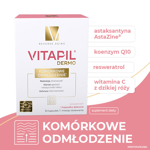 Vitapil Dermo Komórkowe Odmłodzenie, kapsułki, 30 sztuk