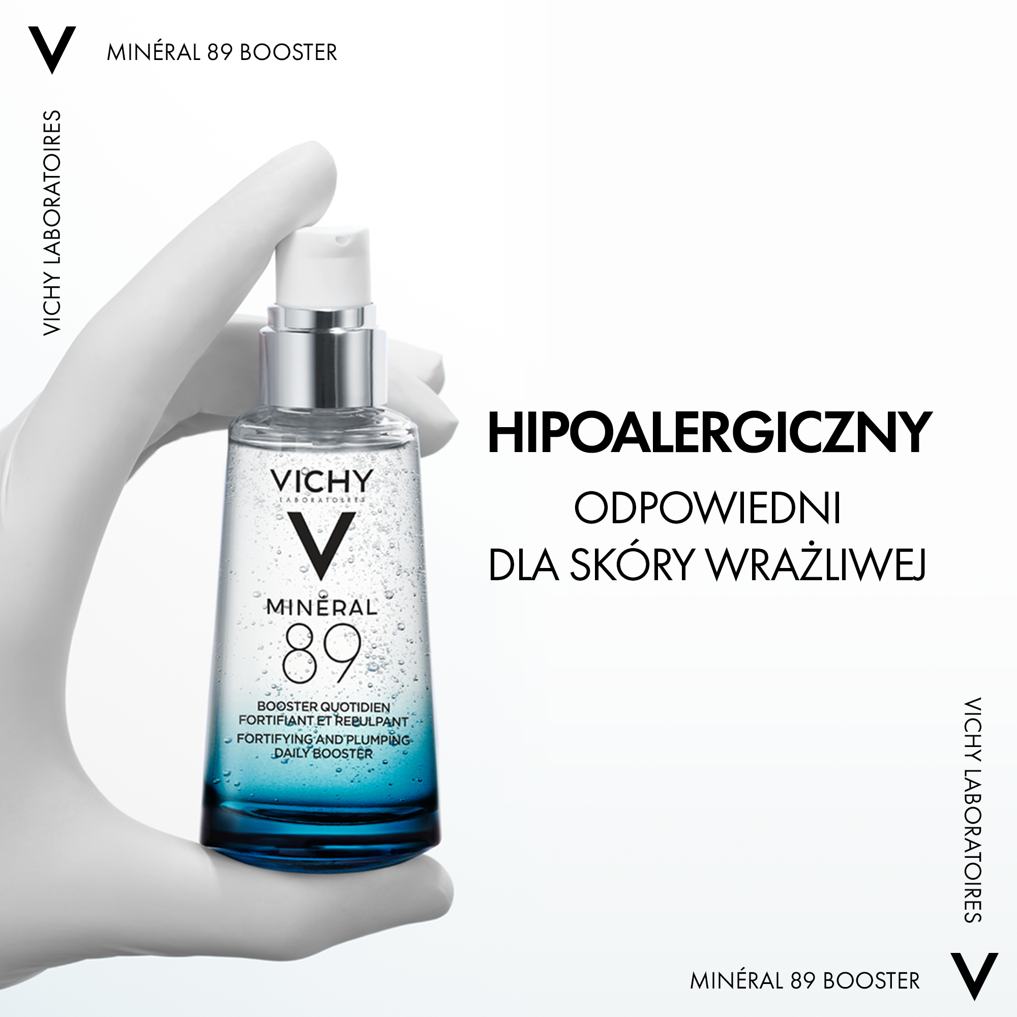 Vichy Mineral 89 serum booster nawilżająco-wzmacniający, 50 ml