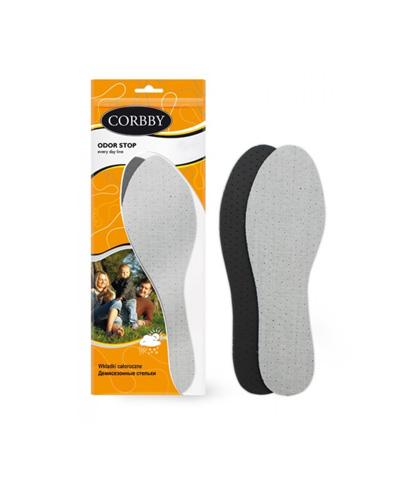 Corbby Odor Stop Całoroczne wkładki z węglem aktywnym - 1 para  zdjęcie