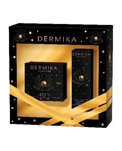 Zestaw Dermika LUXURY CAVIAR 70+ Kawiorowy krem odbudowujący 50 ml + Krem intensywnie regenerujący pod oczy i na powieki 15 ml  zdjęcie