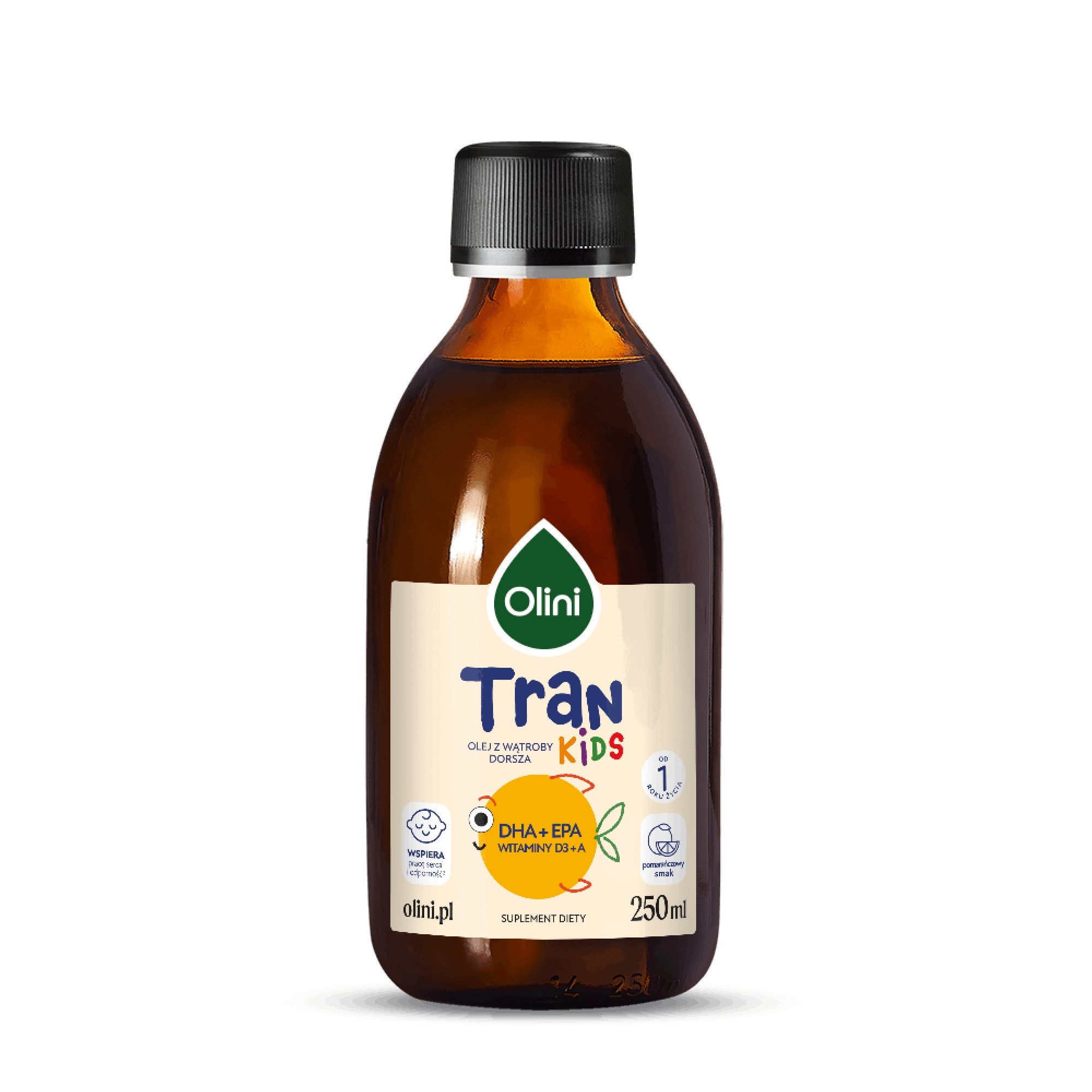 Olini Tran pomarańczowy, 250 ml