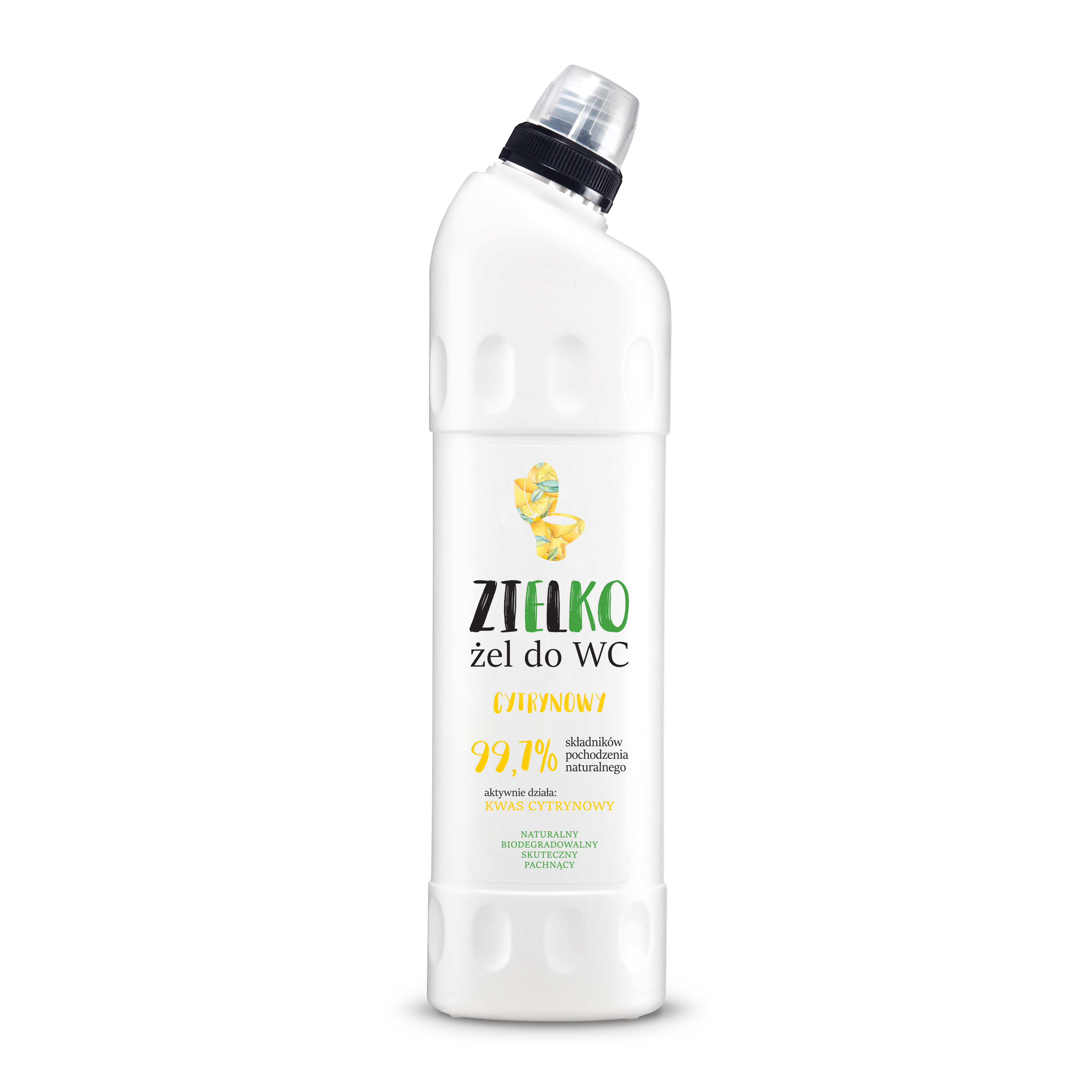 Zielko Żel do WC cytrynowy, 75 ml zdjęcie