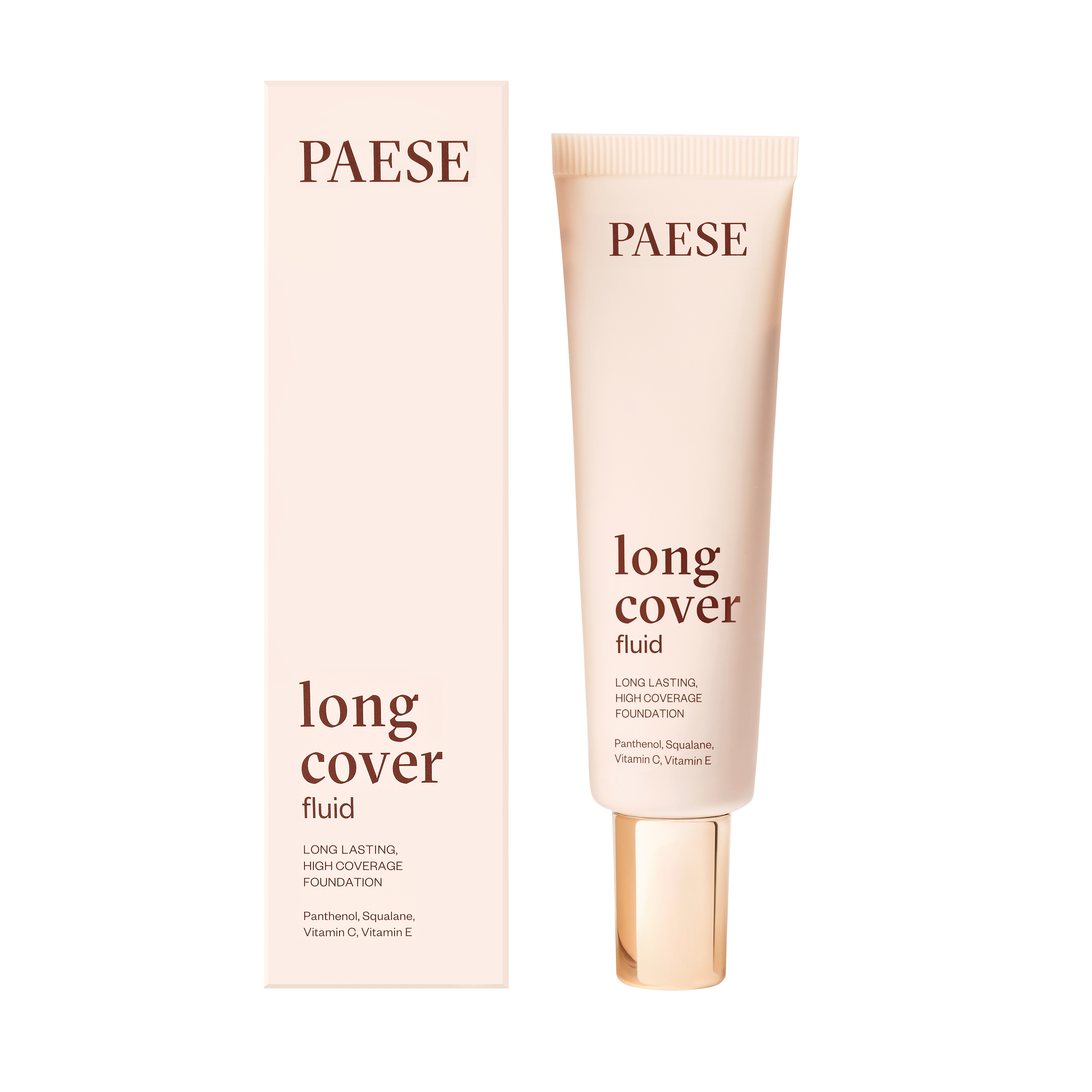 Paese Long cover fluid podkład w tubce 00 Nude, 30 ml