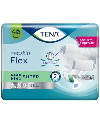 Tena Pieluchomajtki ProSkin Flex M Super 30 sztuk zdjęcie