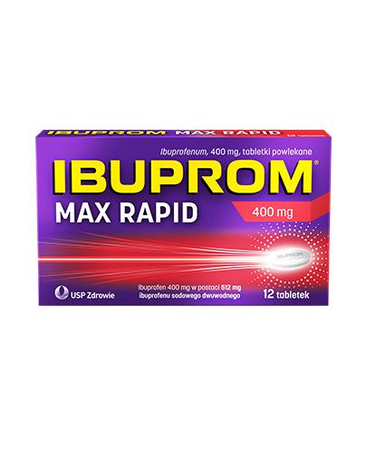 Ibuprom Max Rapid, 12 tabletek zdjęcie