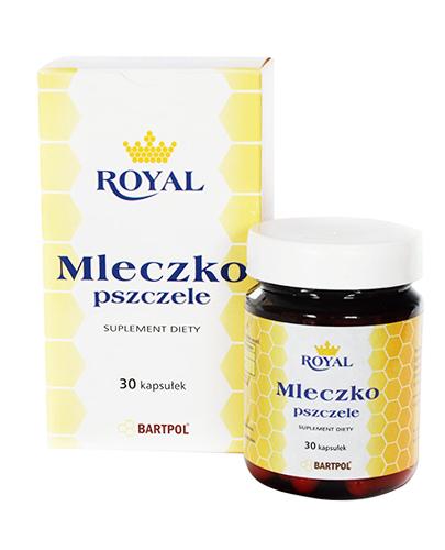Bartpol Royal Mleczko pszczele - 30 kaps. - cena, opinie, właściwości zdjęcie