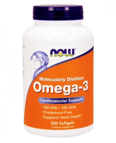 NOW Foods Omega-3 200 kapsułek zdjęcie