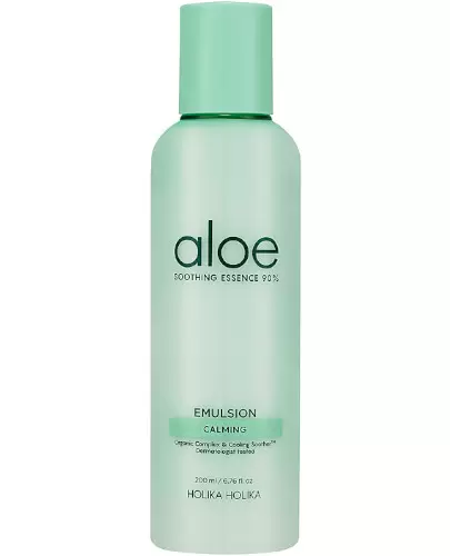 Holika Holika Aloe Essential 90% emulsja nawilżająca z ekstraktem z aloesu 200 ml zdjęcie