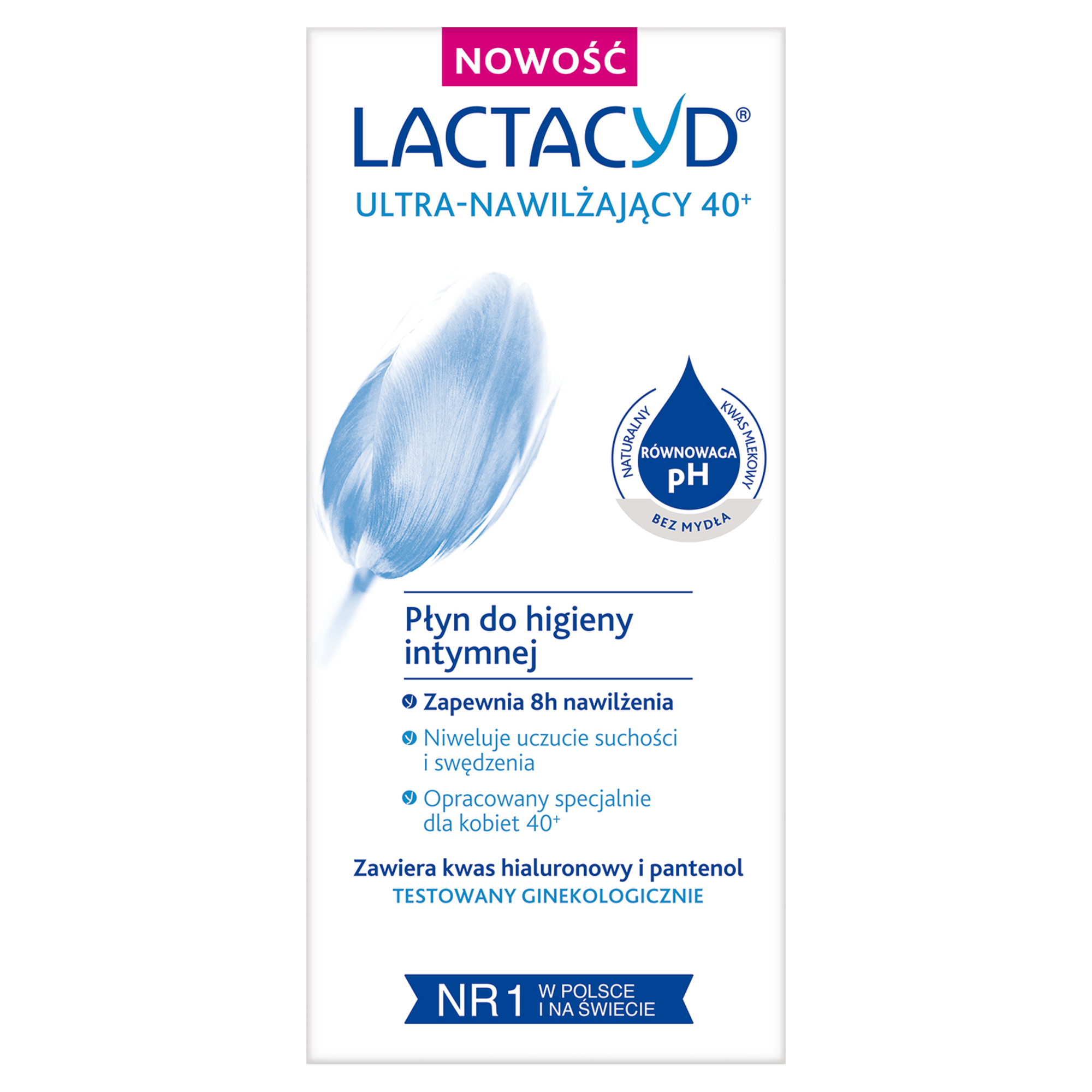 Lactacyd Ultra-Nawilżajacy 40+ Płyn do higieny intymnej, 200 ml